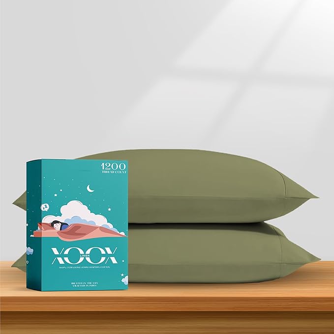Linen Cooling Pillowcase Set - King - 2 Piece