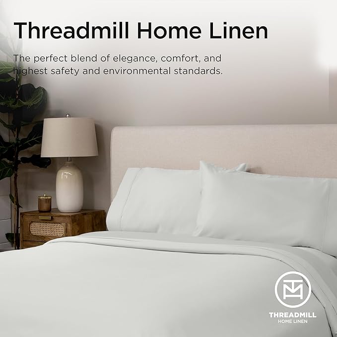 100% Cotton Bed Sheet Set - Full - 4 Piece