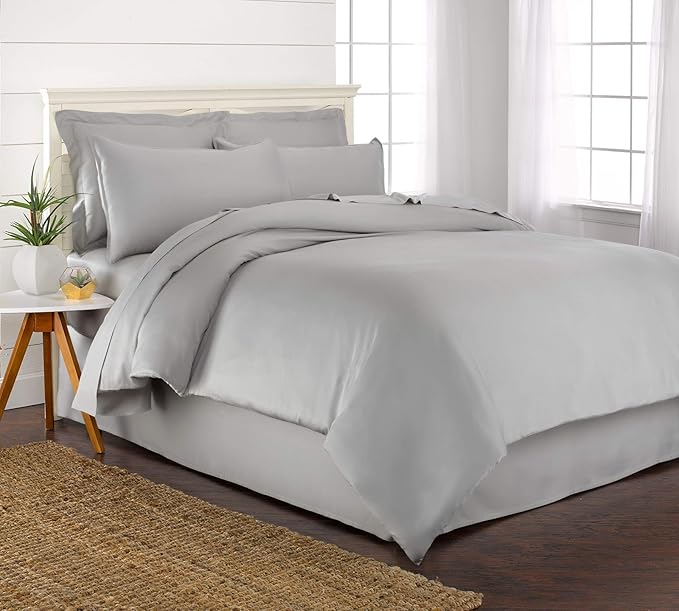 Bamboo Cooling Duvet Cover Set - King - 3 Piece