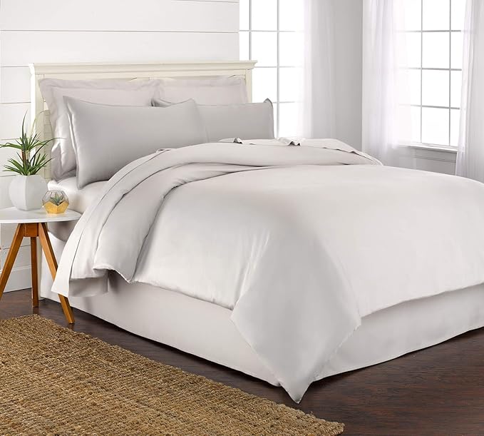 Bamboo Cooling Duvet Cover Set - Twin - 2 Piece
