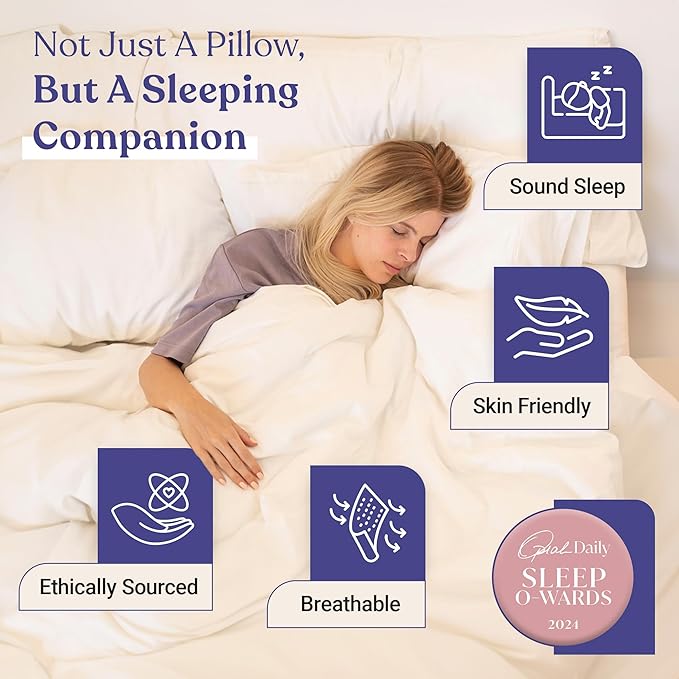 100% Cotton Bed Pillow - Queen