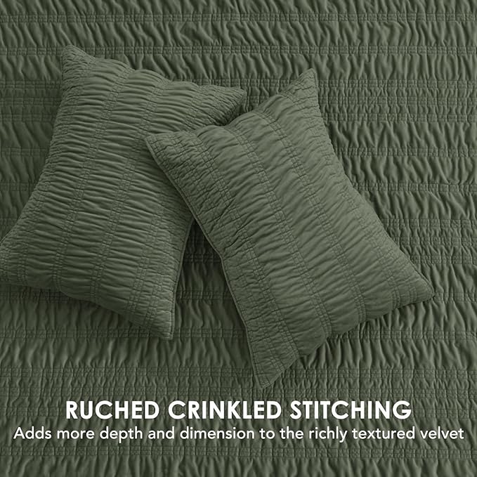 Velvet Quilt Set - King