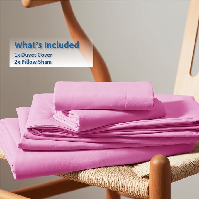 Duvet Cover Set - California King - 104 x 98 in - 3 Piece