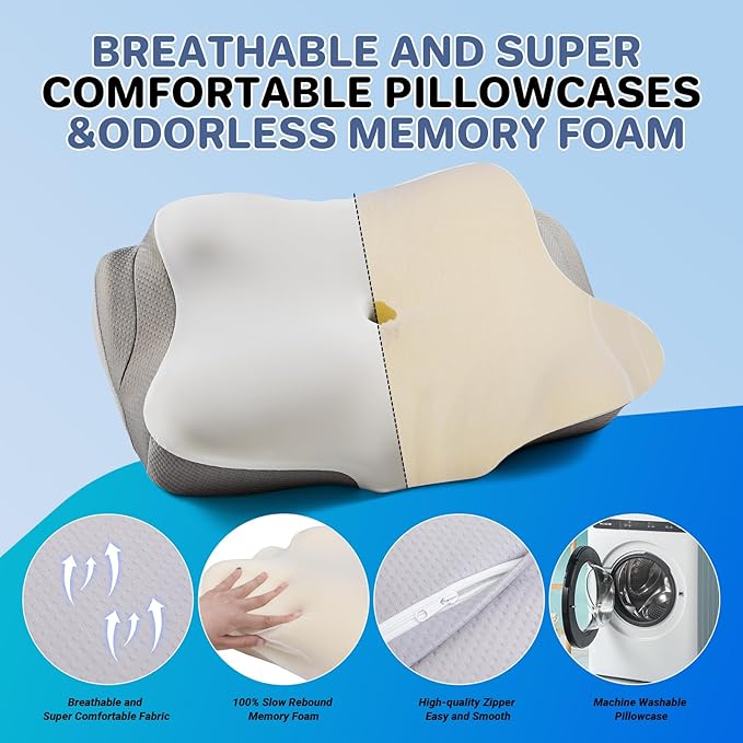Memory Foam Bed Pillow