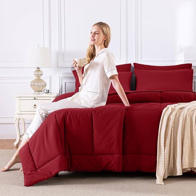 Comforter Set - Queen - 7 Piece