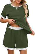 Shorts Pajama Set - Short Sleeve - 2 Piece