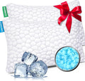 Memory Foam Cooling Bed Pillow - Queen - 2 Pack