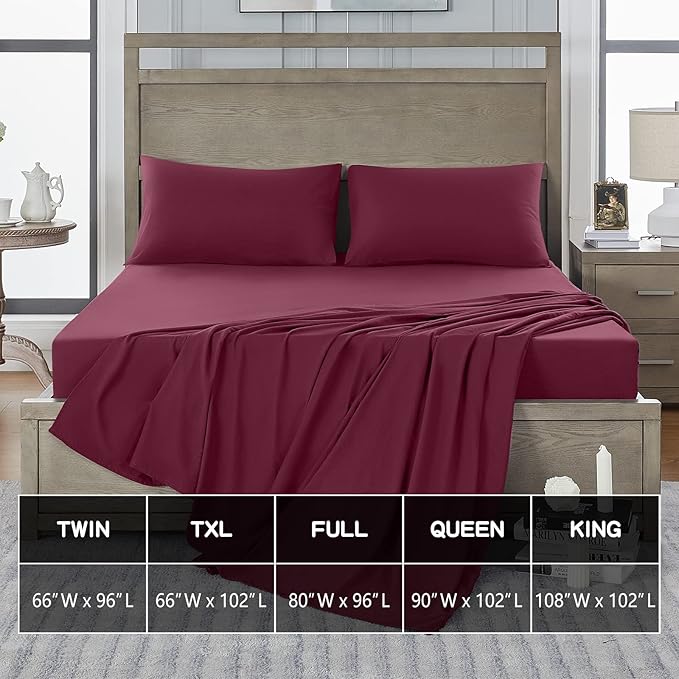 Microfiber Flat Sheet - Full