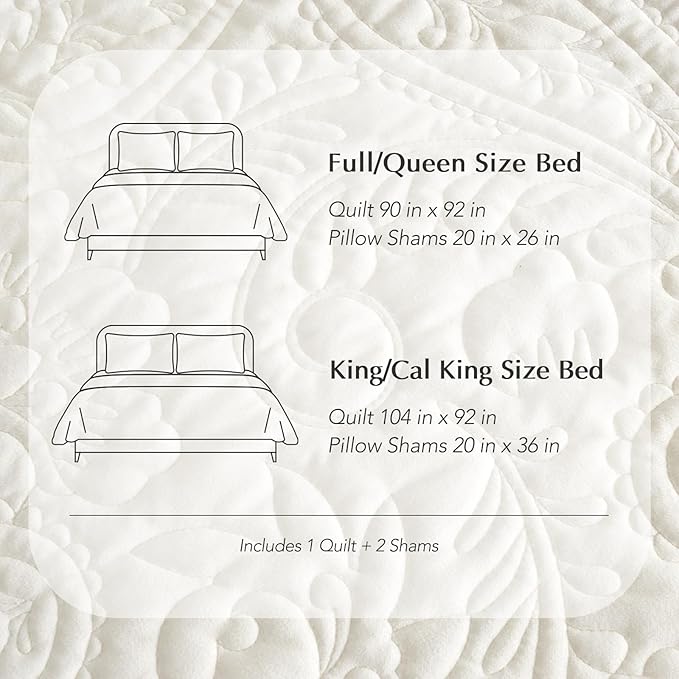 Velvet Quilt Set - Queen - 3 Piece