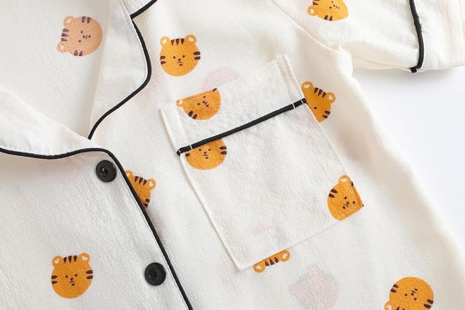 Shorts Pajama Set - Short Sleeve - 2 Piece