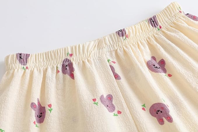 Shorts Pajama Set - Short Sleeve - 2 Piece