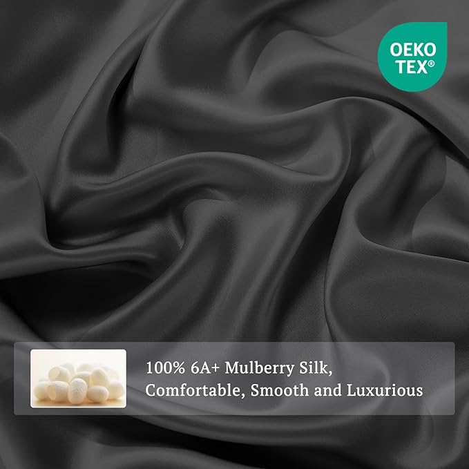 Mulberry Silk Cooling Duvet Cover - Queen