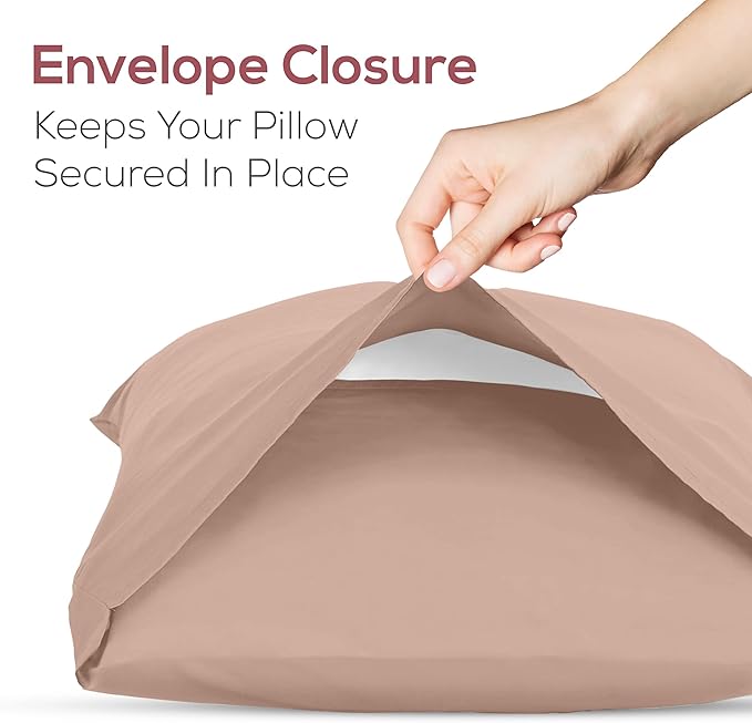 Linen Pillowcase Set - Standard - 2 Pack - 2 Piece