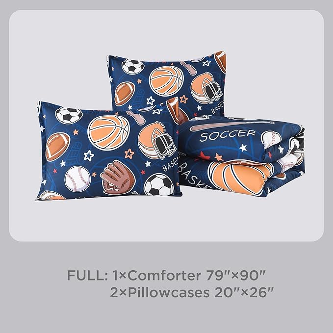 Microfiber Comforter Set - Full - 3 Piece