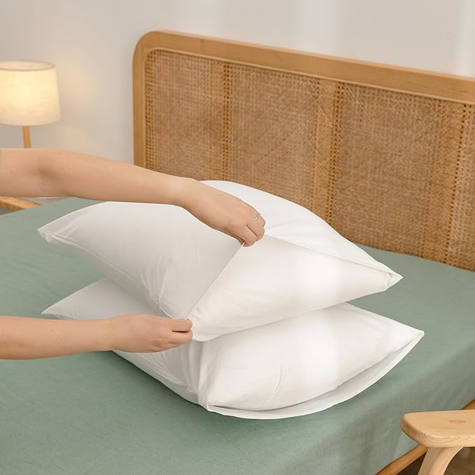 Linen Pillowcase Set - Standard - 20 x 26 in