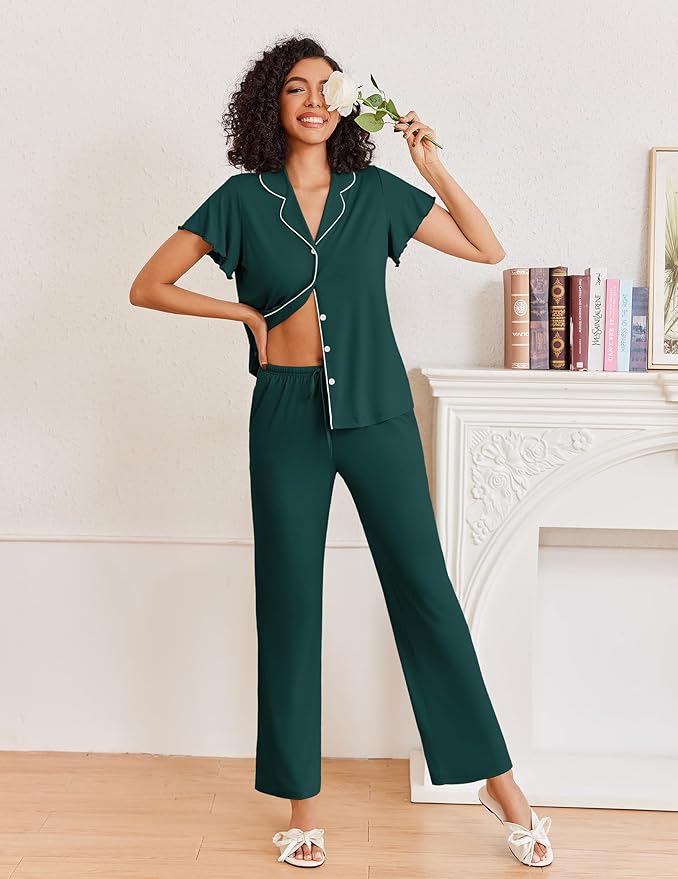 Women's Pants Pajama Set - 2 Piece