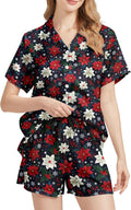 Women's Pajama Set - Short Sleeve - 2 Piece