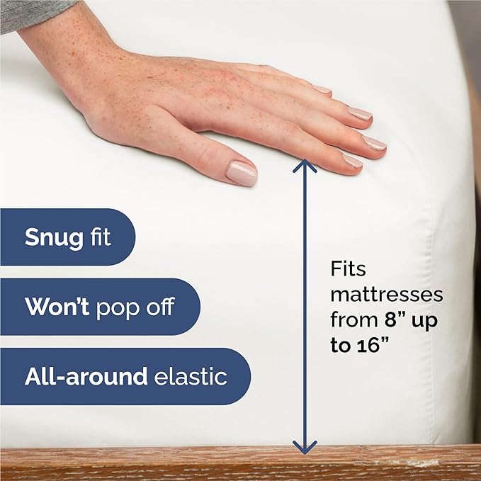 Cooling Bed Sheet Set - King - 4 Piece