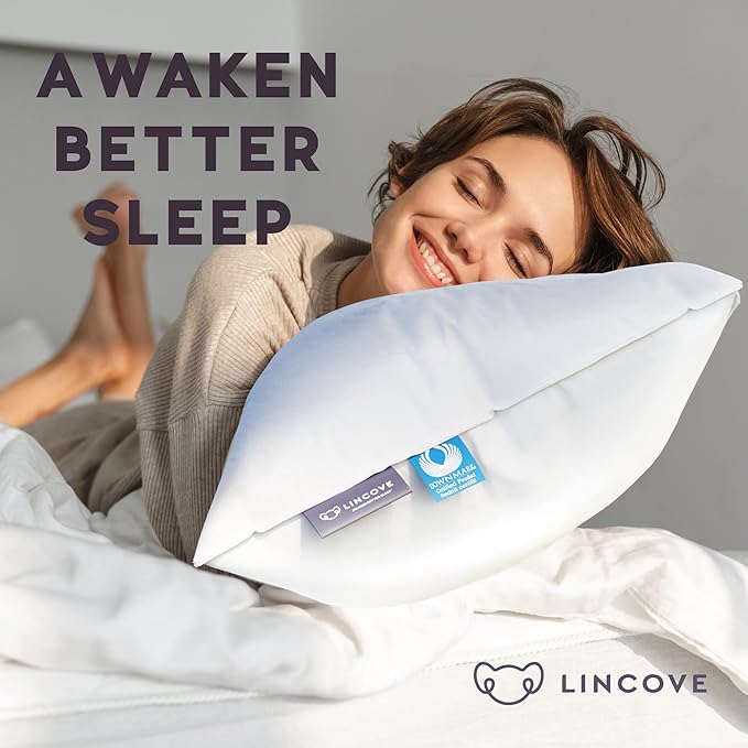 Bed Pillow - King - 2 Pack