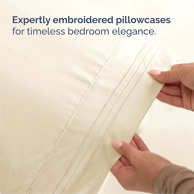 Cooling Bed Sheet Set - King - 4 Piece