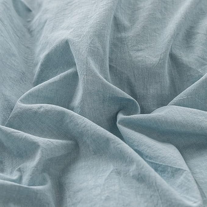 Linen Duvet Cover Set - Twin