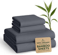 Bamboo Cooling Bed Sheet Set - King - 4 Piece