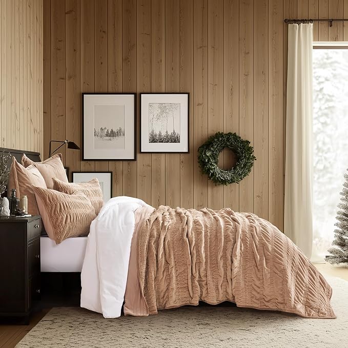 Velvet Quilt Set - King