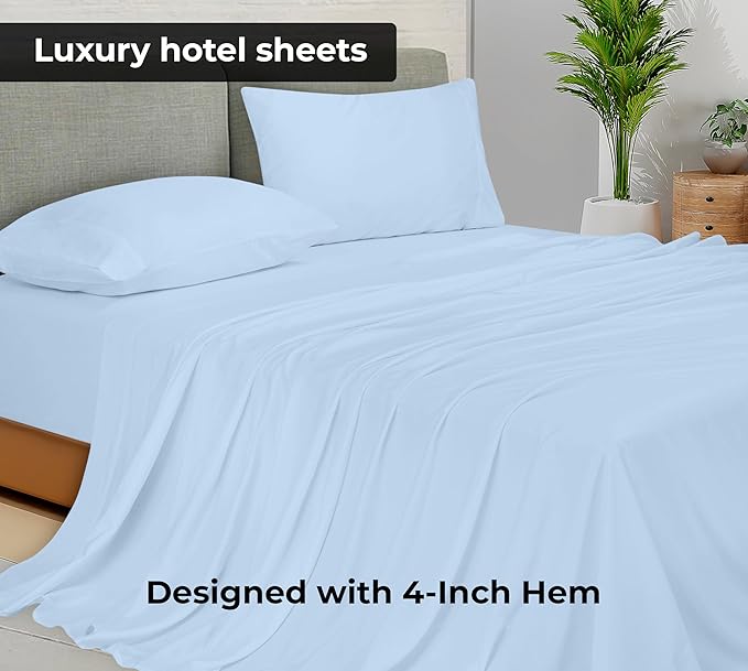 Microfiber Flat Sheet - Twin