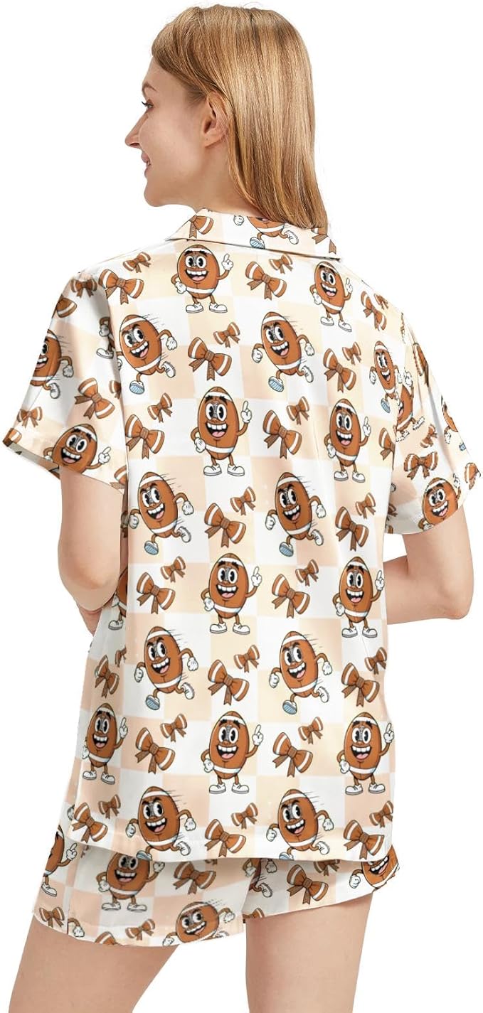 Women's Pajama Set - Short Sleeve - 2 Piece