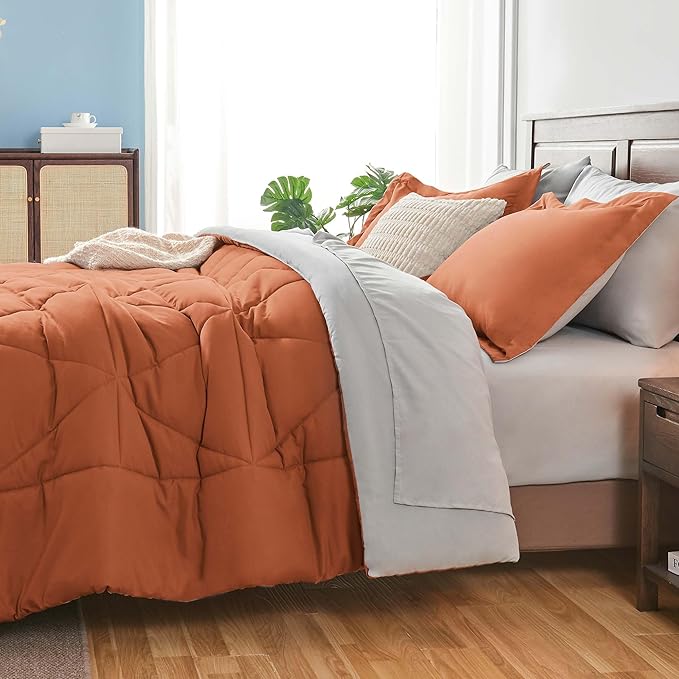 Microfiber Comforter Set - King - 7 Piece