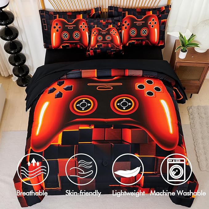 Comforter Set - Twin - 6 Piece
