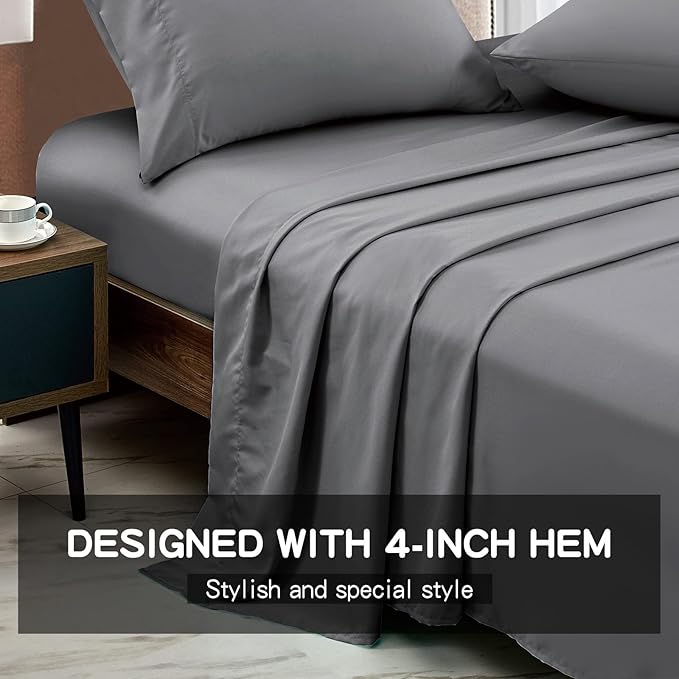 Microfiber Flat Sheet - King