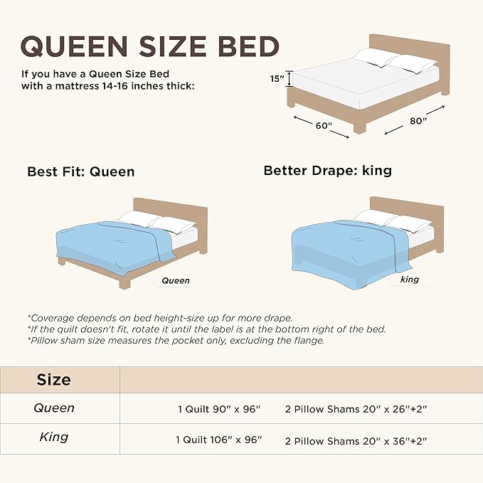 Quilt - King - 106 x 96 in