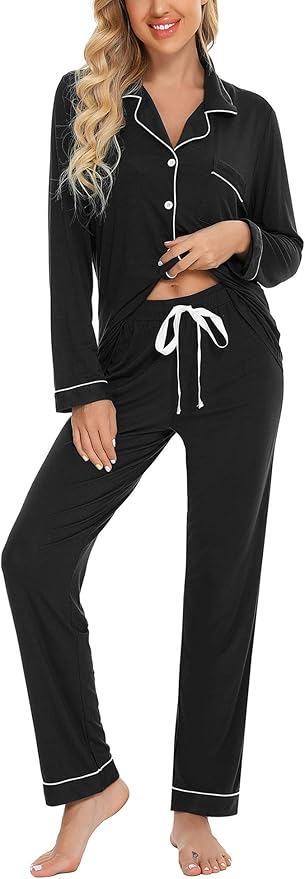 Women's Pants Pajama Set - Long Sleeve - 2 Piece