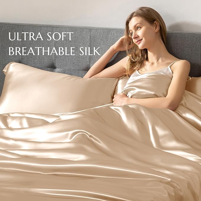 Mulberry Silk Duvet Cover - Twin