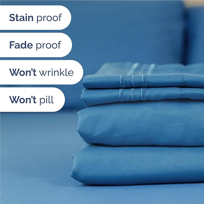 Cooling Bed Sheet Set - Twin XL - 3 Piece