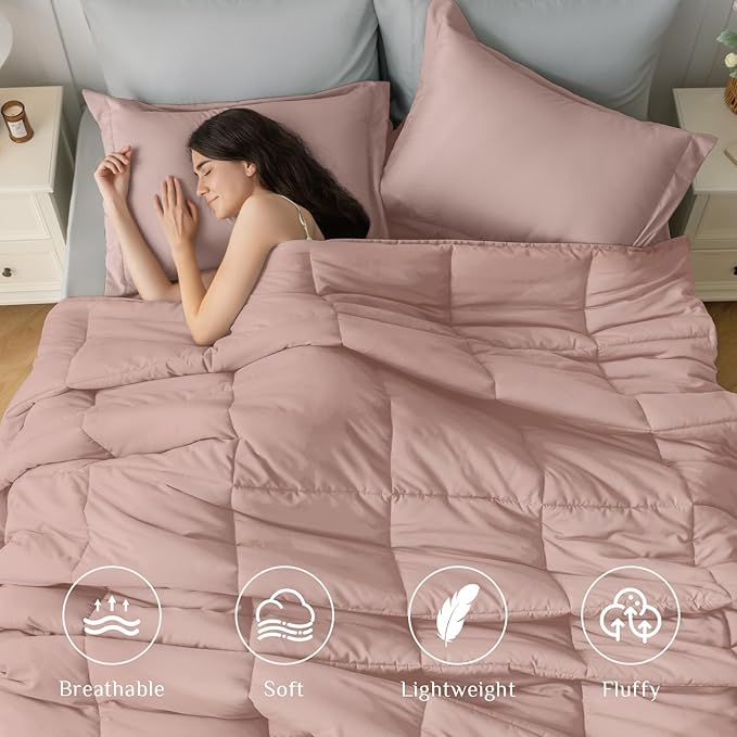 Down Alternative Comforter Set - Queen - 7 Piece