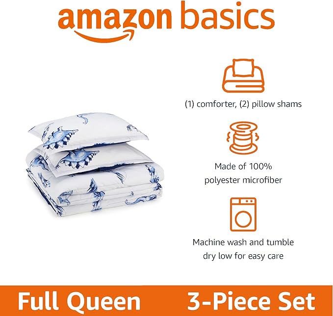 Microfiber Comforter Set - Queen - 3 Piece