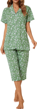 Capri Pajama Set - Short Sleeve - 2 Piece