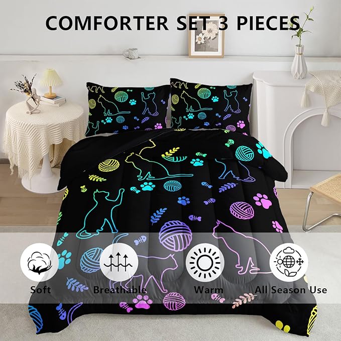 Comforter Set - Full - 3 Piece