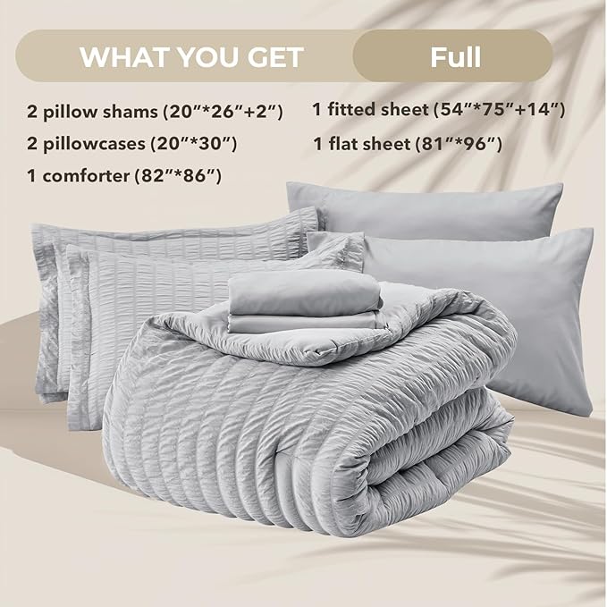 Comforter Set - Full - 7 Piece