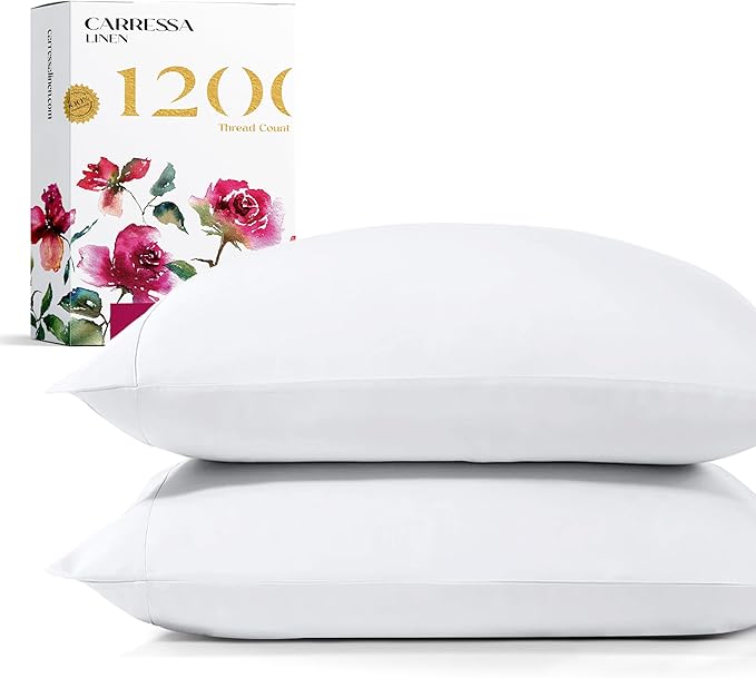 Linen Cooling Pillowcase Set - Queen - 2 Piece