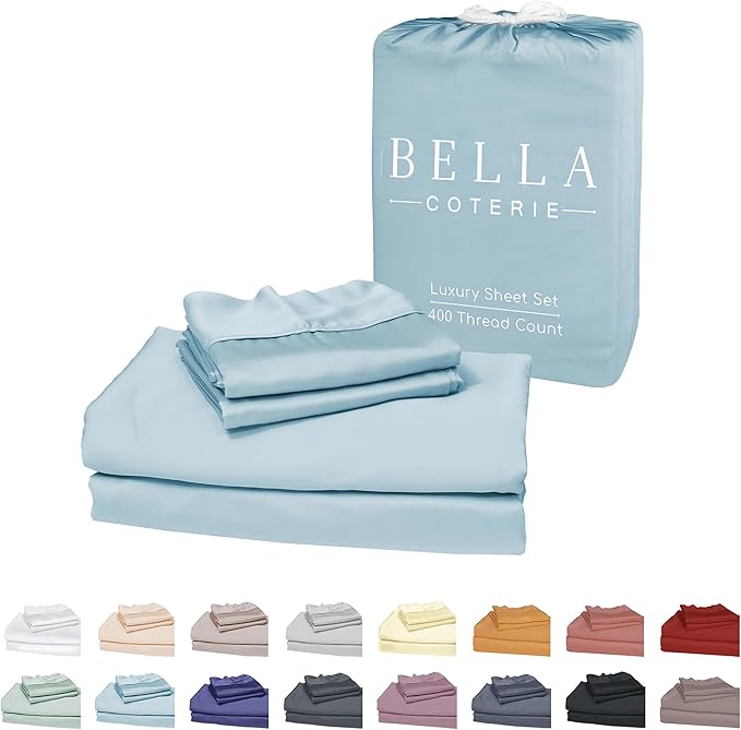 Bamboo Cooling Bed Sheet Set - Split King