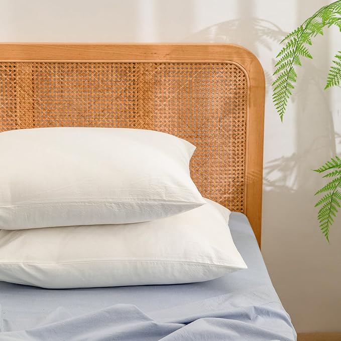 Linen Pillowcase Set - Queen - 20 x 30 in