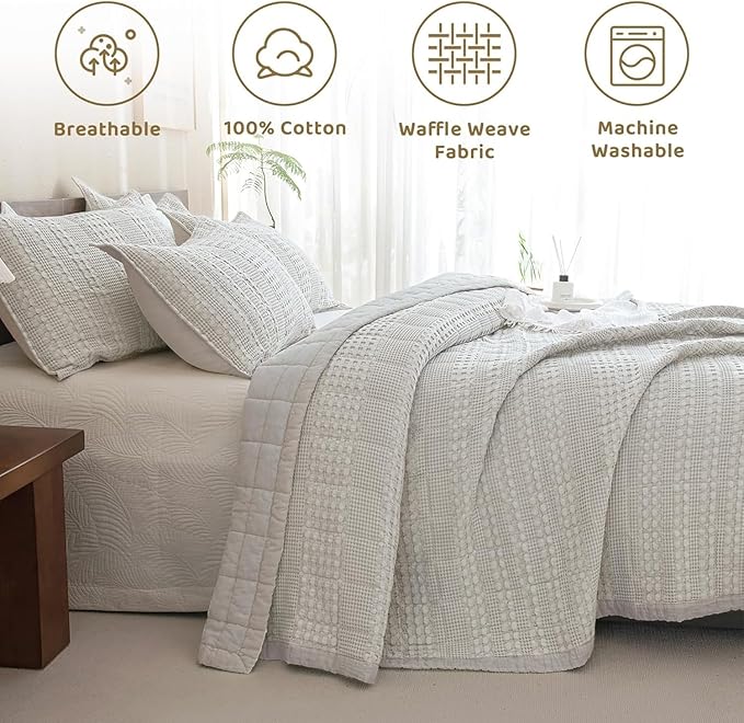 Quilt Set - Queen - 3 Piece