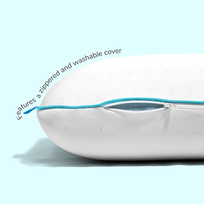 Memory Foam Cooling Bed Pillow - Standard