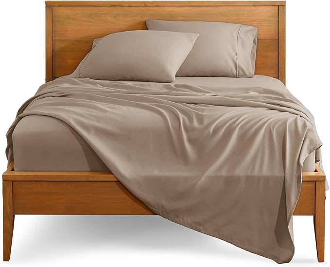 Microfiber Bed Sheet Set - Queen - 4 Piece