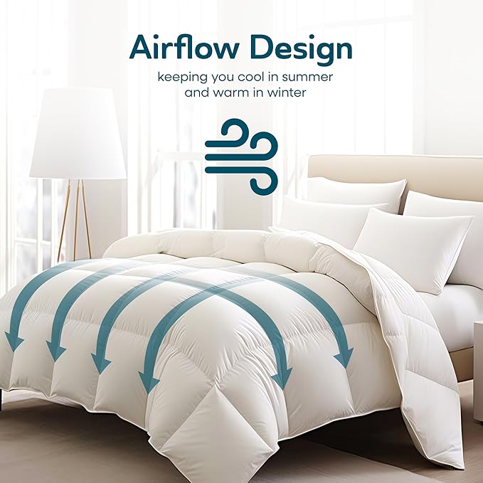 Microfiber Duvets Down Comforter - Queen