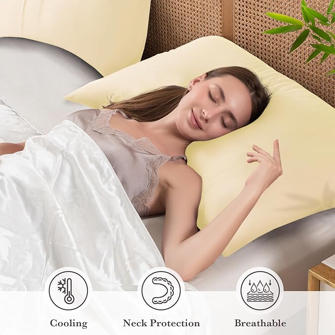 Bamboo Cooling Pillowcase - Queen
