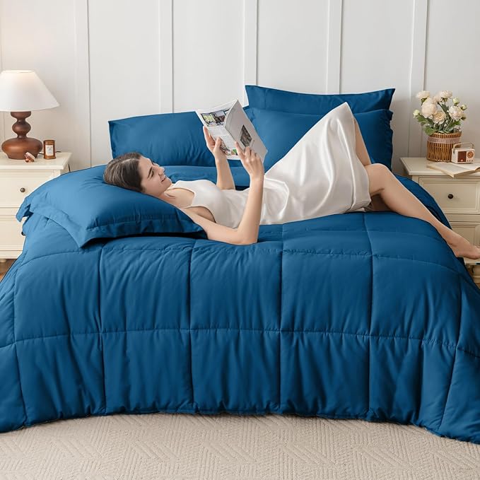 Down Alternative Comforter Set - King - 7 Piece